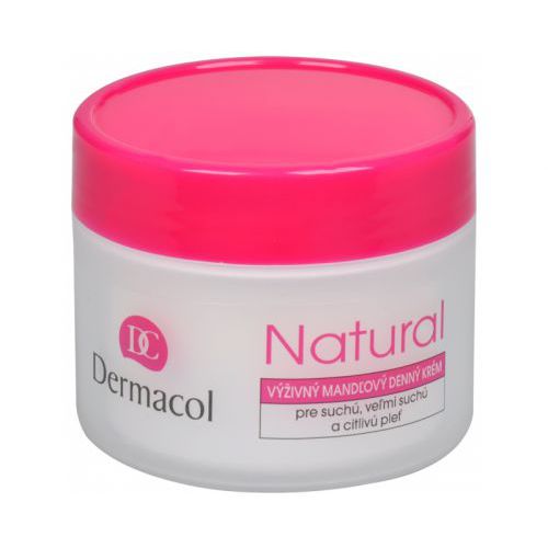 Dermacol Natural (sausai ir jautriai odai) – migdolų maitinamasis dieninis kremas