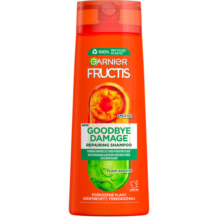 GARNIER Goodbye Fructis Damage šampūnas - stiprinamasis šampūnas