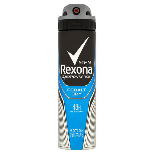 „Rexona Men Motionsense Cobalt Dry“ purškiamas antiperspirantas
