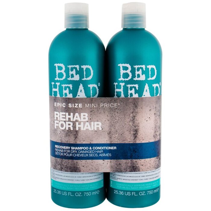 Tigi Bed Head Recovery Duo rinkinys - kasetė labai pažeistiems plaukams