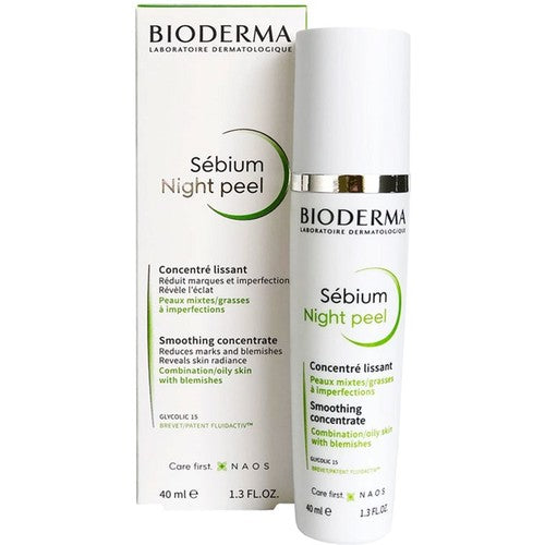 Bioderma Sébium Night Peel glotninamasis koncentratas