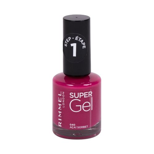 „Rimmel Super Gel STEP1“ – gelinis nagų lakas, 12 ml
