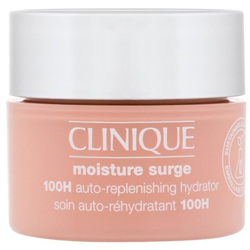 „Clinique Moisture Surge 100H“ automatiškai papildantis drėkiklis