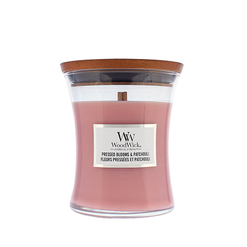 WoodWick presuoti žiedai ir pačiulių vaza