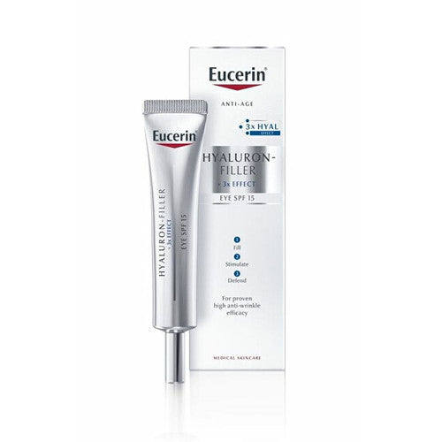 Eucerin Hyaluron-Filler 3x EFFECT paakių kremas SPF 15