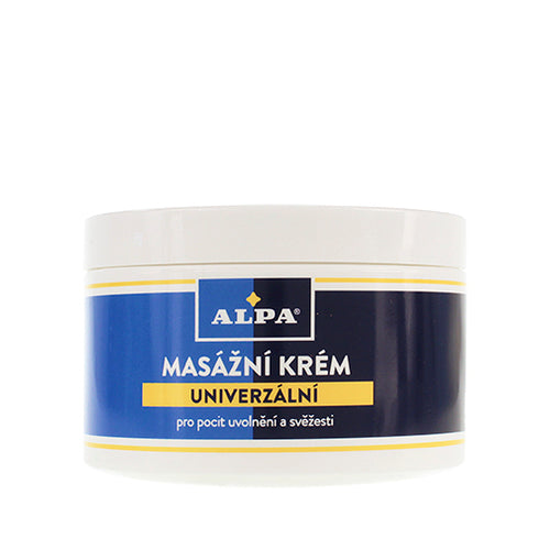 Alpa Universalus masažinis kremas atsipalaidavimo ir gaivumo pojūtiui
