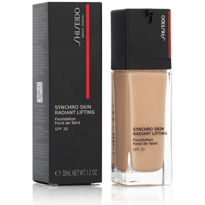 „Shiseido Synchro Skin Radiant Lifting Foundation“ makiažo pagrindas SPF 30, 30 ml