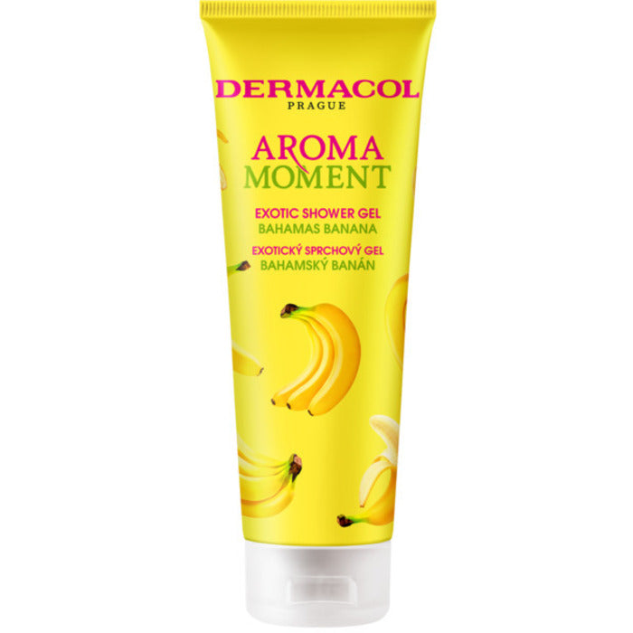 Dermacol Bahamas Banana Aroma Moment egzotiškas dušo želė