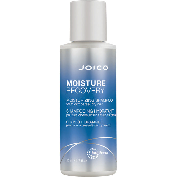 „Joico Moisture Recovery“ drėkinamasis šampūnas sausiems plaukams