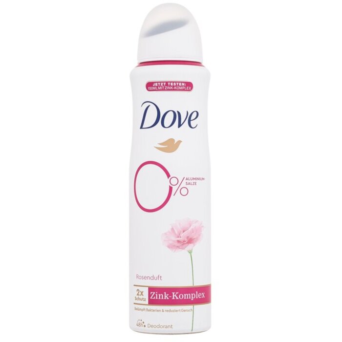Dove 0% ALU Rose 48 hour deodorant
