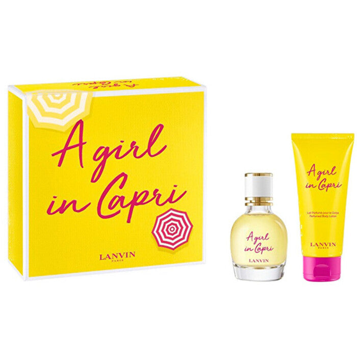 Lanvin A Girl In Capri Gift set EDT 50 ml and body lotion 100 ml