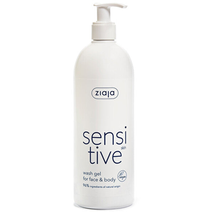 Ziaja Sensitive Face & Body Wash Gel – kreminis veido ir kūno prausimosi gelis