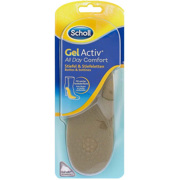 Scholl GelActiv All Day Comfort - Geliniai vidpadžiai batams 1 pora