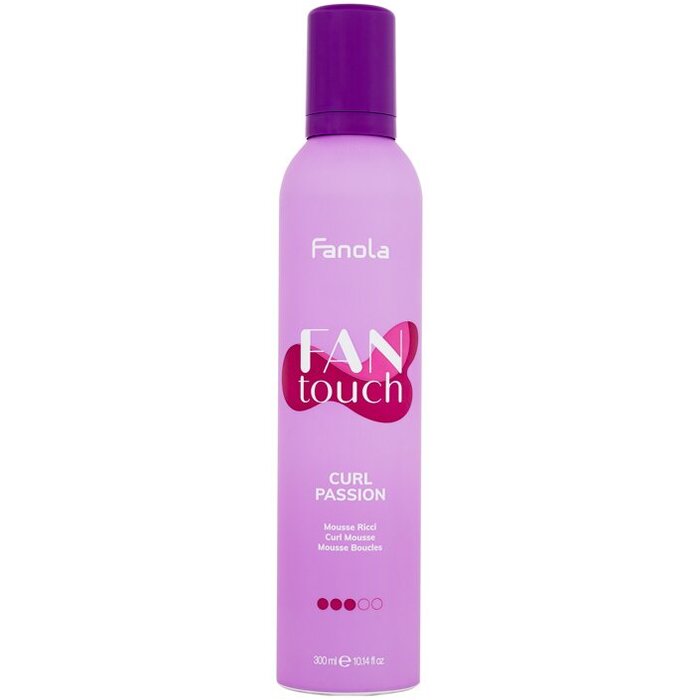 Fanola Fan Touch Curl Passion - garbanas ir bangas formuojantis kondicionierius