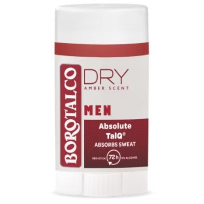 Borotalco Men Dry Amber Scent Deo Stick
