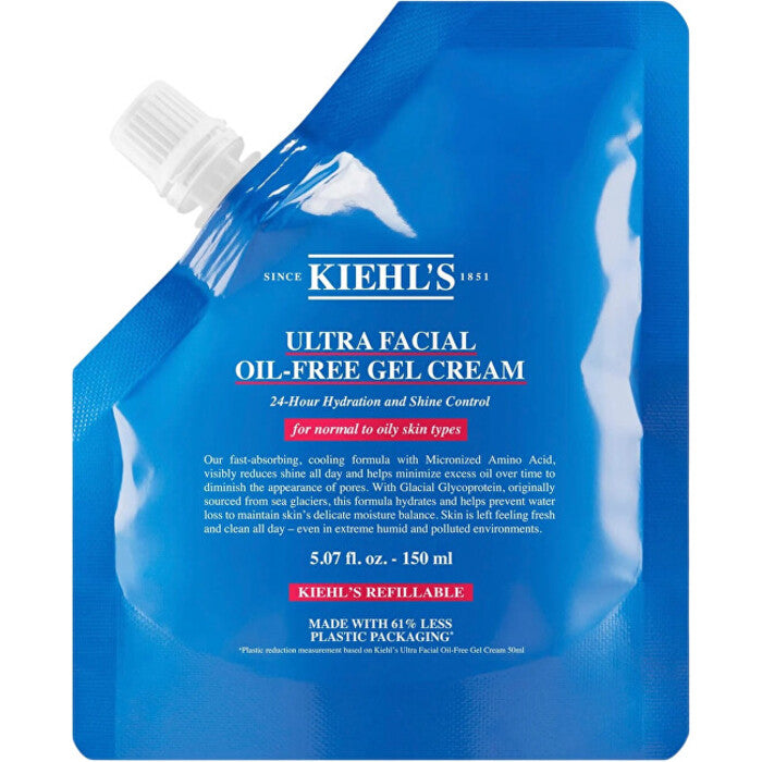 Kiehls Ultra Facial Cream Papildymas Pouch (normalios ir riebios odos) – veido kremo papildymas