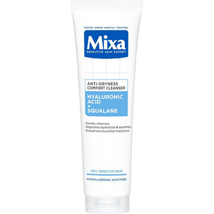 „Mixa Anti-Dryness Comfort Cleanser“ – valomasis gelis nuo sausumo