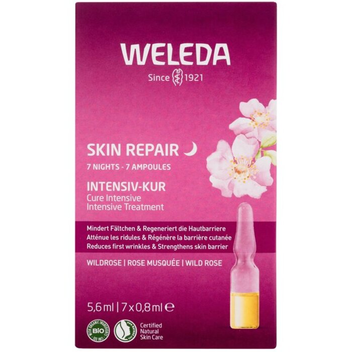 Weleda laukinių rožių 7 naktų intensyvus gydymas