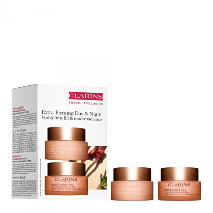 Clarins Extra-Firming Day & Night Set – odos priežiūros dovanų rinkinys