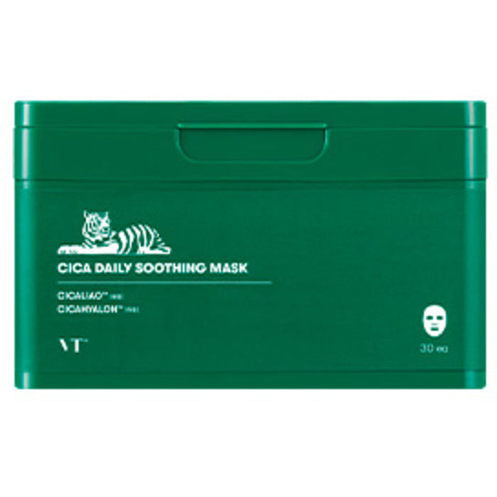 VT Cosmetics Cica Daily Soothing Mask (30 vnt.) - Kasdienė raminamoji lakštinė kaukė