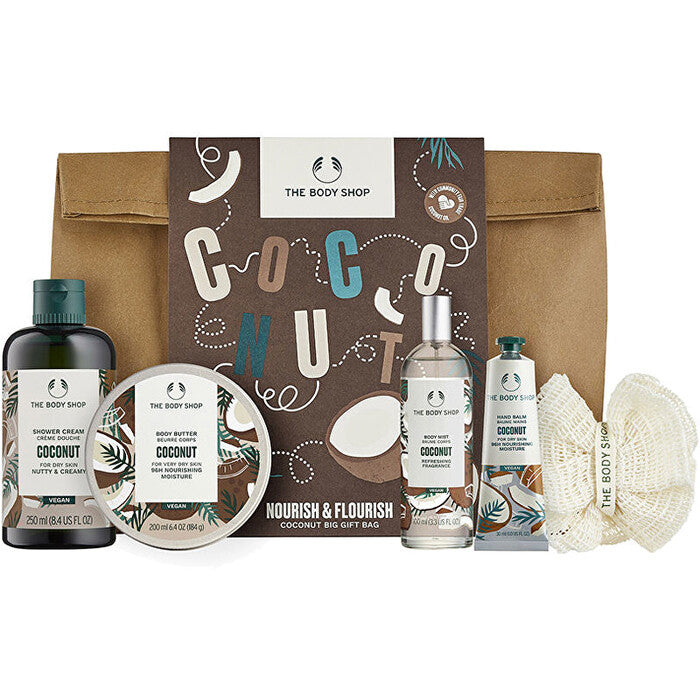 „The Body Shop Coconut Big Set“ – kūno priežiūros dovanų rinkinys