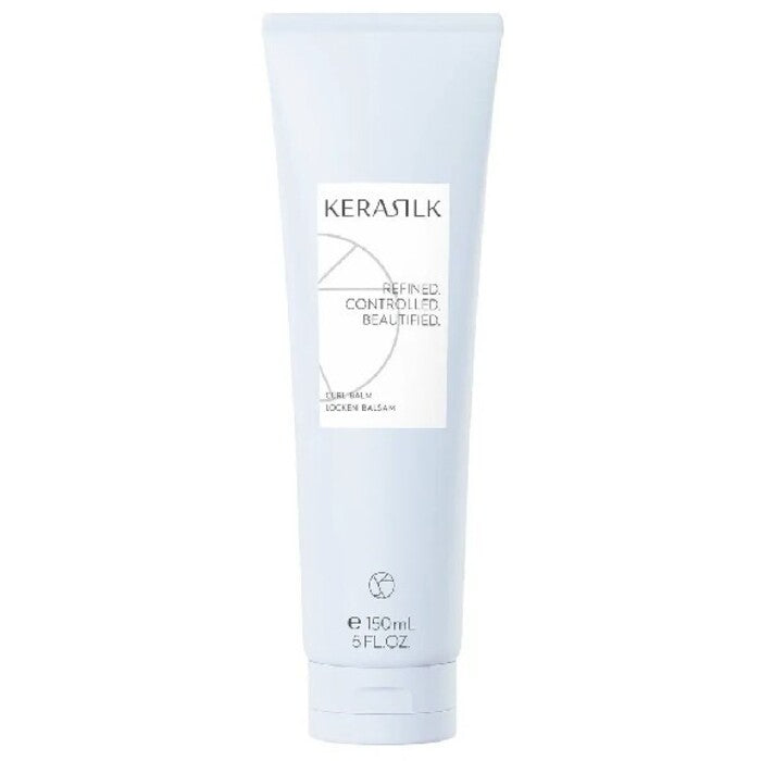 „Goldwell Kerasilk Curl Balm“ – daugiafunkcis balzamas garbanotiems ir banguotiems plaukams.