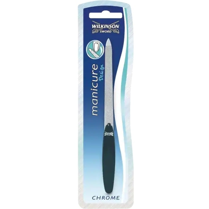 Wilkinson Sword Manicure Sapphire nagų dildė - chromuota nerūdijančio plieno dildė