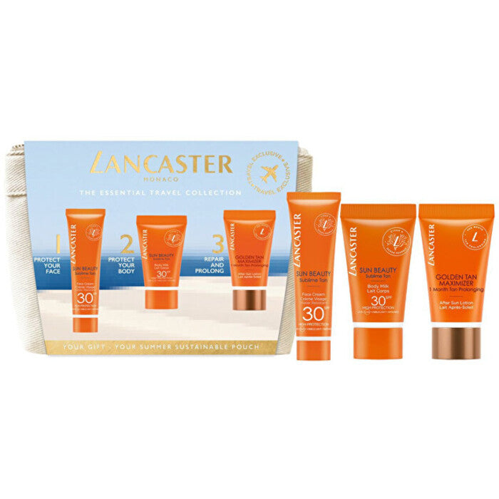 „Lancaster The Essential Travel Collection“ rinkinys – dovanų rinkinys apsaugai nuo saulės