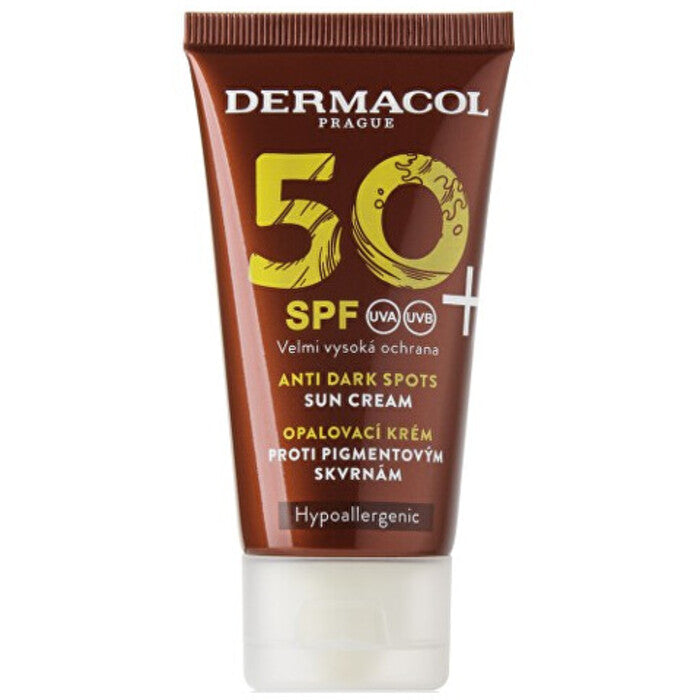 Dermacol Anti Dark Spots Sun Cream SPF 50+ – Odos kremas nuo pigmentinių dėmių