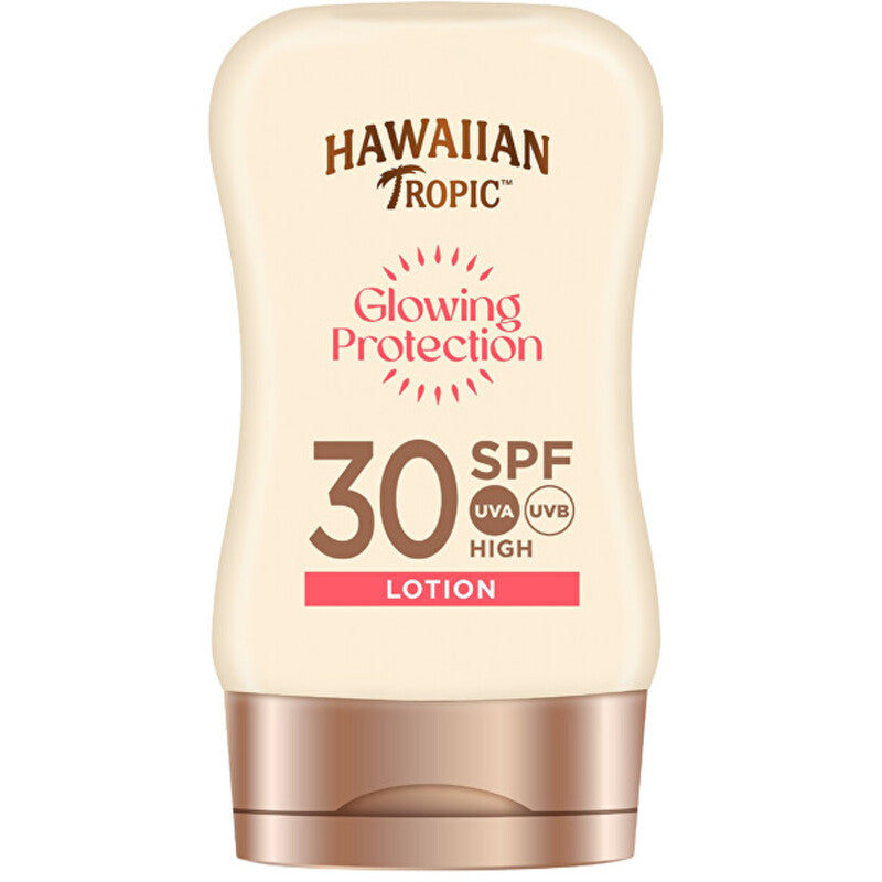 „Hawaiian Tropic“ švytintis apsauginis losjonas nuo saulės su mini SPF 30 – apsaugos nuo saulės priemonė