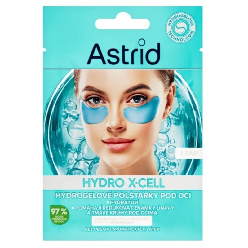 Astrid „Hydro X-Cell“ – hidrogelio akių pagalvėlės