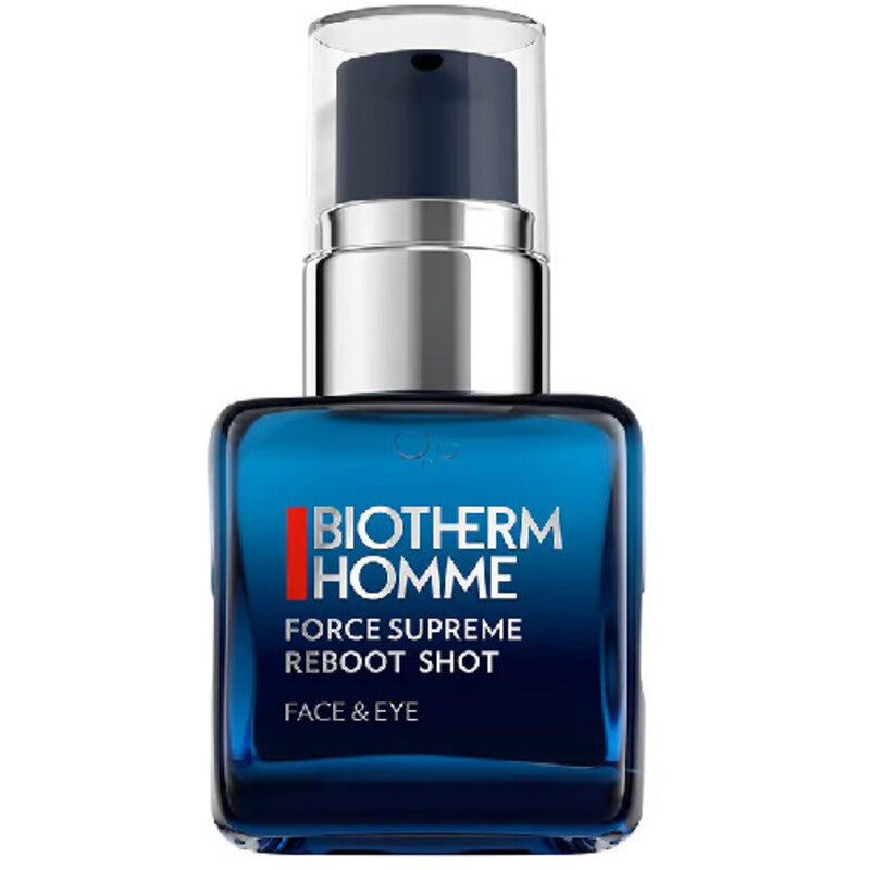 BIOTHERM „Homme Force Supreme Reboot Shot“ – atgaivinantis odos senėjimą stabdantis serumas