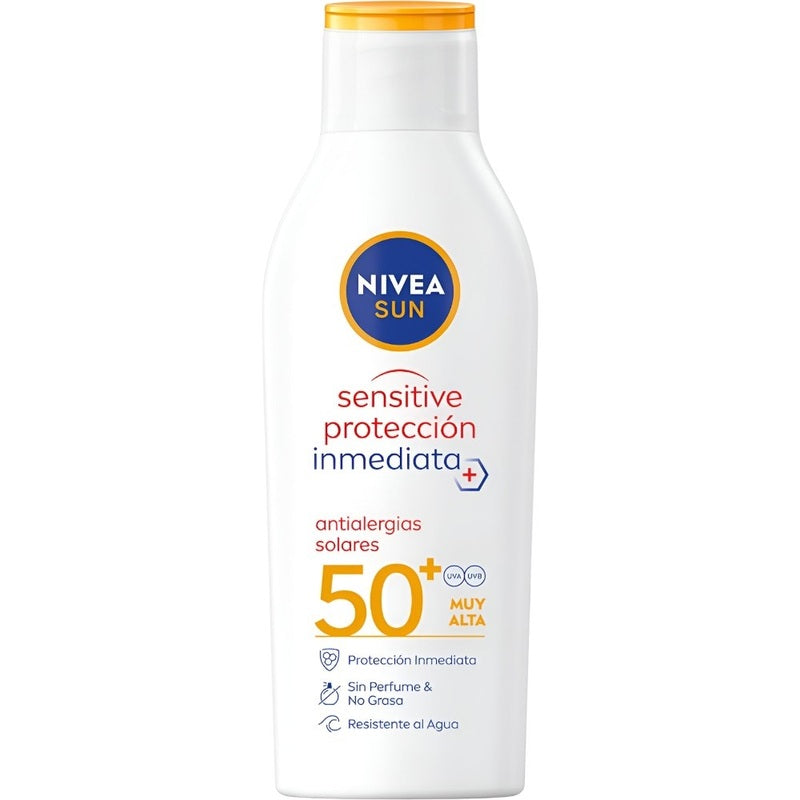 „Nivea Sun Sensitive Protection SPF 50+“ – apsaugos nuo saulės priemonė su didele apsauga