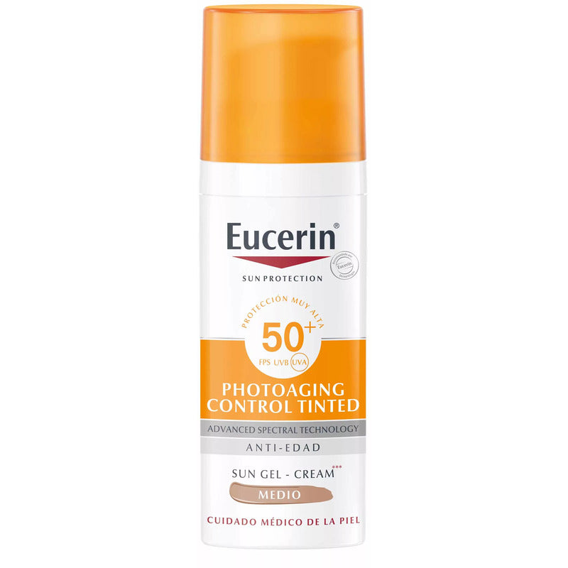„Eucerin Sun Photoaging Control CC“ kremas nuo saulės SPF 50+
