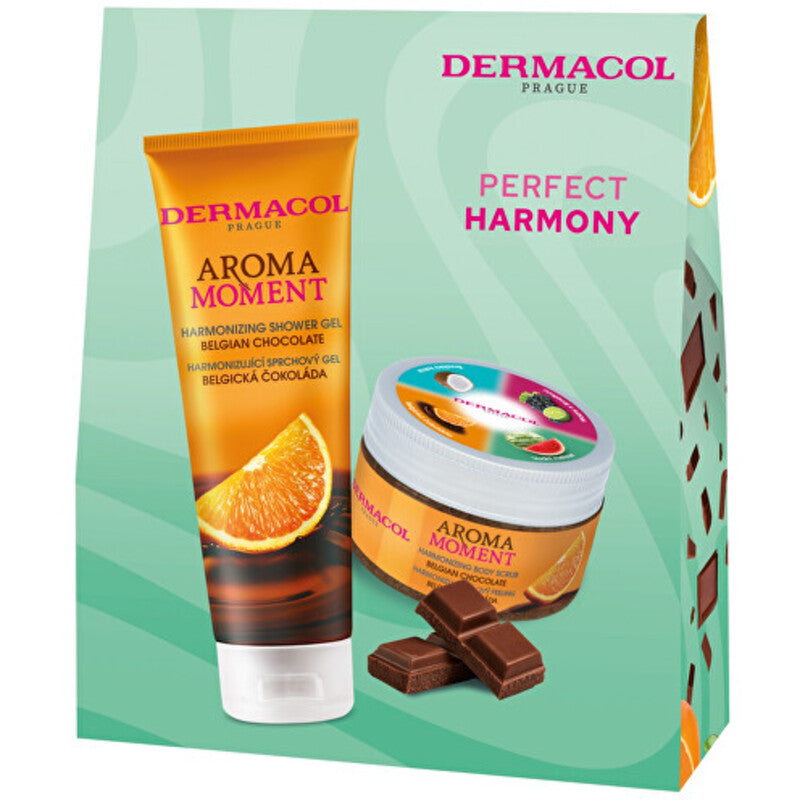Dermacol Aroma Moment Body Care Set (Belgiškas šokoladas) - Dovanų rinkinys