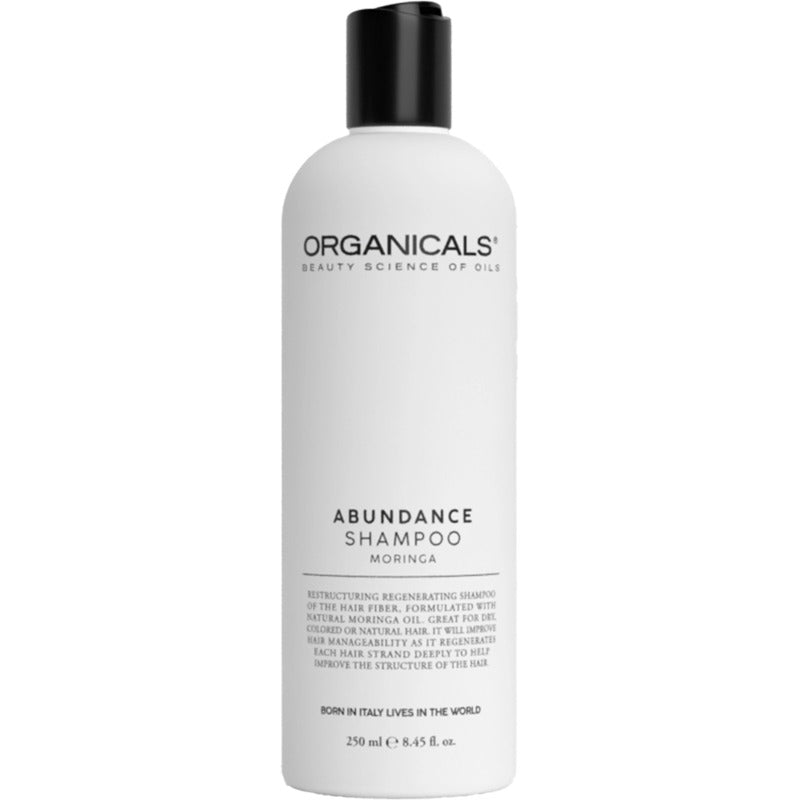 Organicals ABUNDANCE Restructuring Shampoo (Moringa) - Regeneruojantis šampūnas