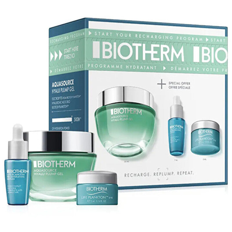 BIOTHERM Aquasource Hyalu Plump Gel Set - skin care gift set