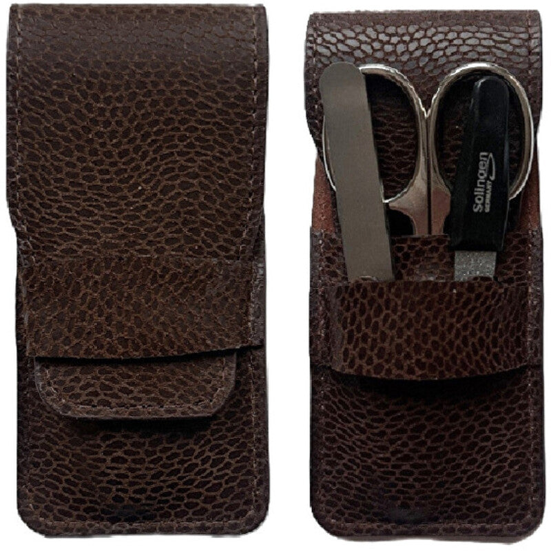 DuKaS „Premium Line PL 1774HN“ – vyriškas kelioninis manikiūro rinkinys, 3 dalys