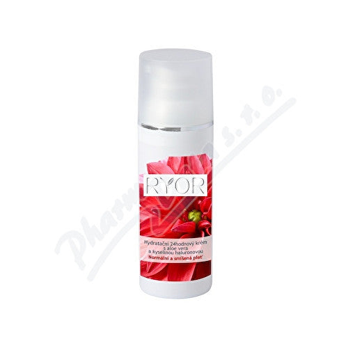 RYOR RYOR NS Hydrat. 24 val. drėkinamasis kremas su alaviju ir hialurono rūgštimi. 50 ml.
