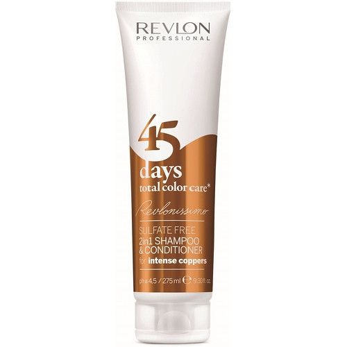 Revlon Professional 45 dienų iš viso Color Care Šampūnas & Conditioner Intense Coppers - šampūnas ir kondicionierius intensyviems vario atspalviams