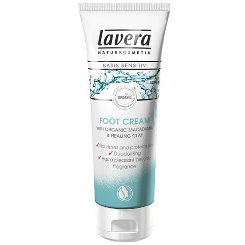 Lavera Natural Foot Cream Basis Sensitive 75 ml