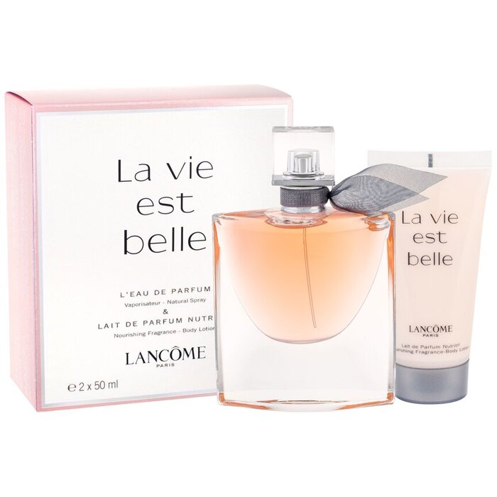 Lancome La Vie Est Belle dovanų rinkinys EDP 50 ml kūno losjonas ir La Vie Est Belle 50 ml
