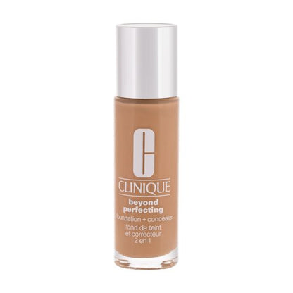 „Clinique Beyond Perfecting Foundation + Concealer“ – drėkinamasis makiažo ir maskuoklio derinys viename, 30 ml.