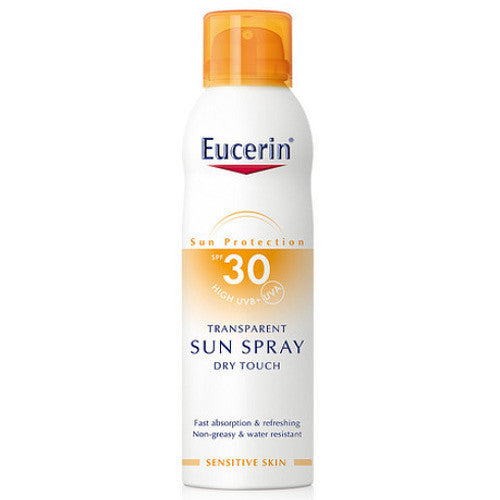 Eucerin Dry Touch skaidrus aliejus nuo saulės SPF 30