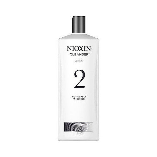 Nioxin System 2 valiklis ploniems, pastebimai retėjantiems plaukams
