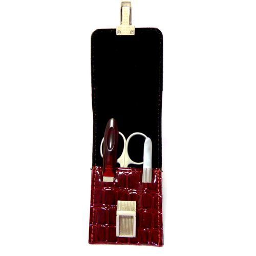 Surgana manikiūro rinkinys „Krokodilas“ - 3 įrankiai