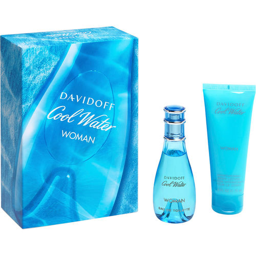 Davidoff Cool Water Woman SET EDT 30 ml + kūno losjonas 75 ml