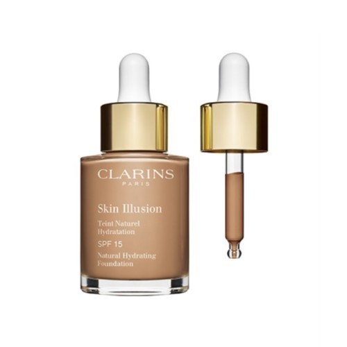 „Clarins Skin Illusion SPF 15“ natūralus drėkinamasis makiažo pagrindas, 30 ml