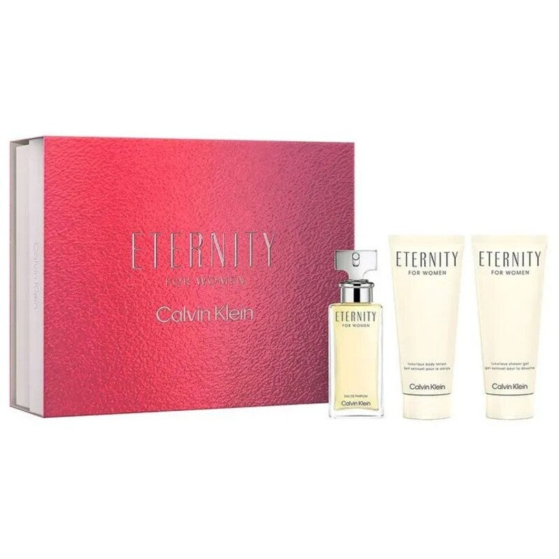 Calvin Klein Eternity SET EDP 100 ml + kūno losjonas 100 ml + mini EDP 10 ml
