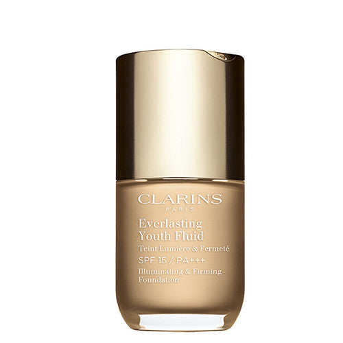 „Clarins Everlasting Youth Fluid“ skaistinamasis ir stangrinamasis makiažo pagrindas – skystas makiažas, 30 ml